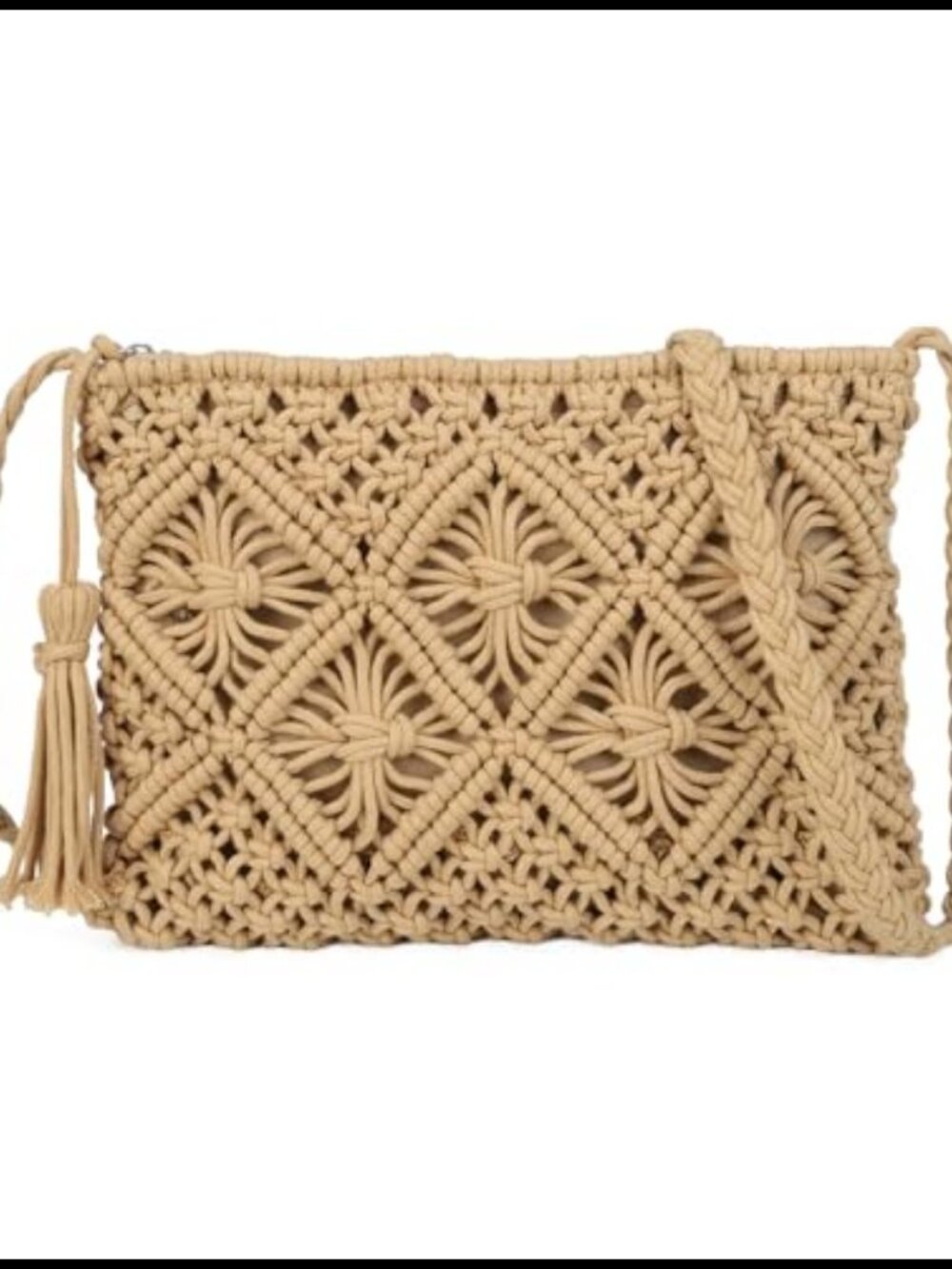 Bohemian Woven Crossbody Bag Small Shoulder Purse Travel